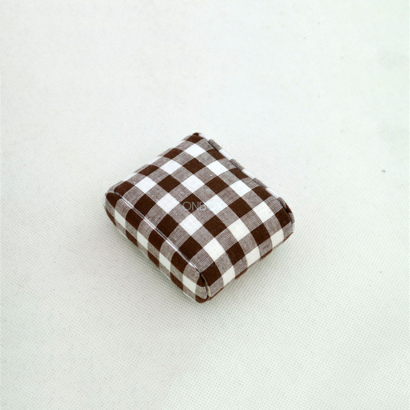 Green Luxury Watch Packaging Gift Storage Case Fabric Cloth Lining