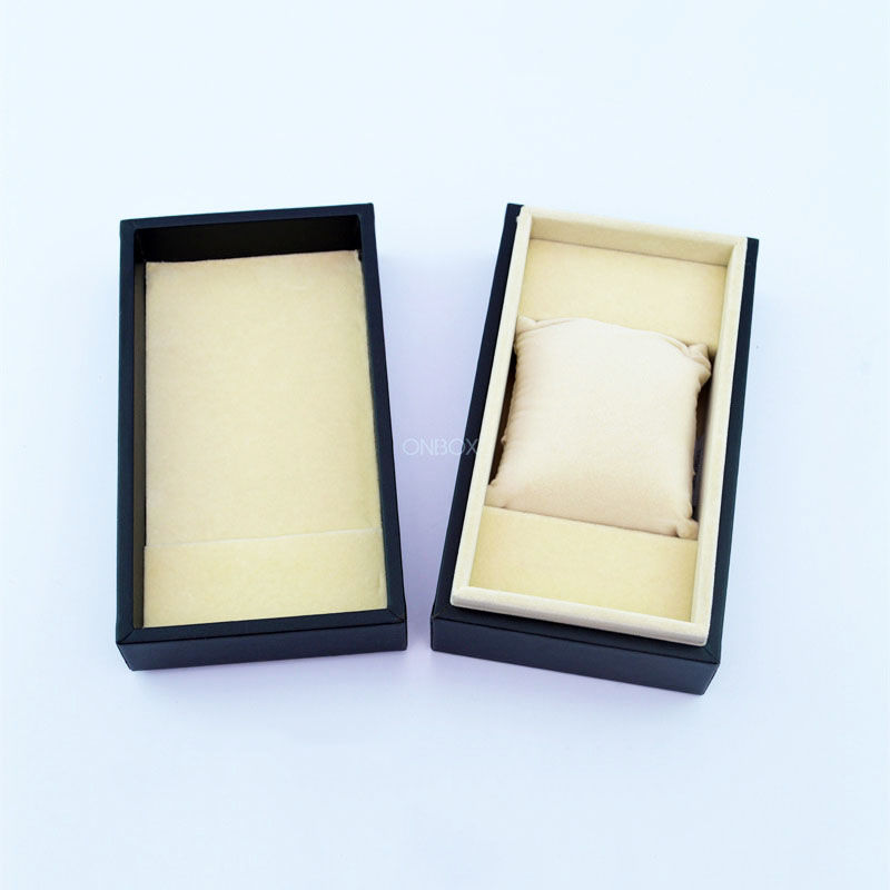 Luxury Watch Box For Single Men's Watch , Packer Box Design , Soft Pillow Insert