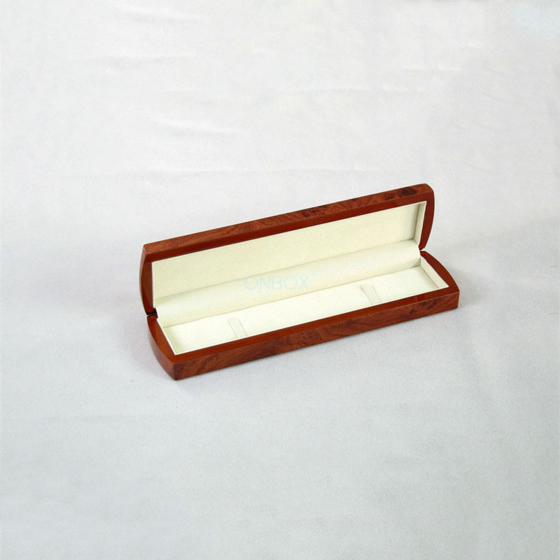 Vintage Wooden Pen Box & Gift Box with Arched Top - Ideal for Pens, Jewelry, and More