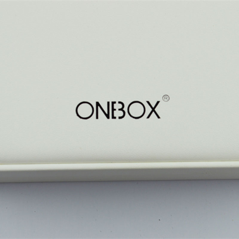 White PU Jewelry Box - Elegant Necklace & Earring Set Display Case