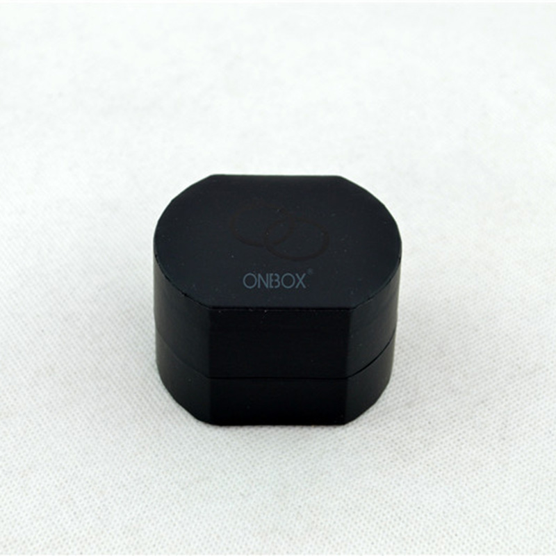 Factory Supply Black Specialty Paper Ring Box - Custom Jewelry Box for Single Ring Gifting