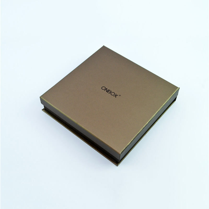 Luxury Brown Specialty Paper Gift Box - Custom Cardboard Box for Premium Gifting