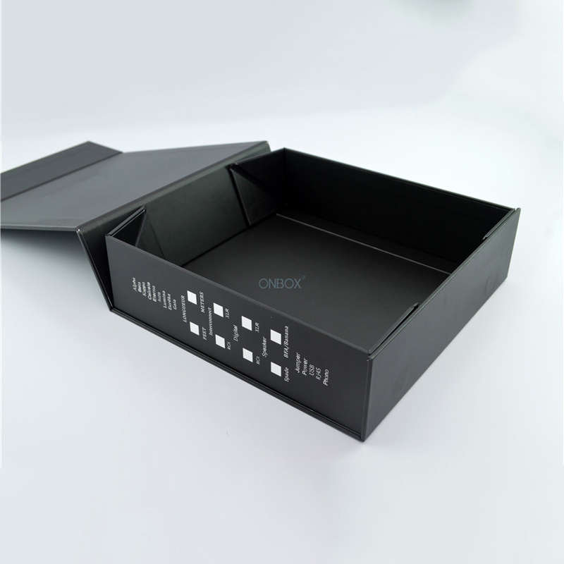 Custom Collapsible Paper Gift Box with Magnetic Closure - Full Color Printing for Gifts & Electronics